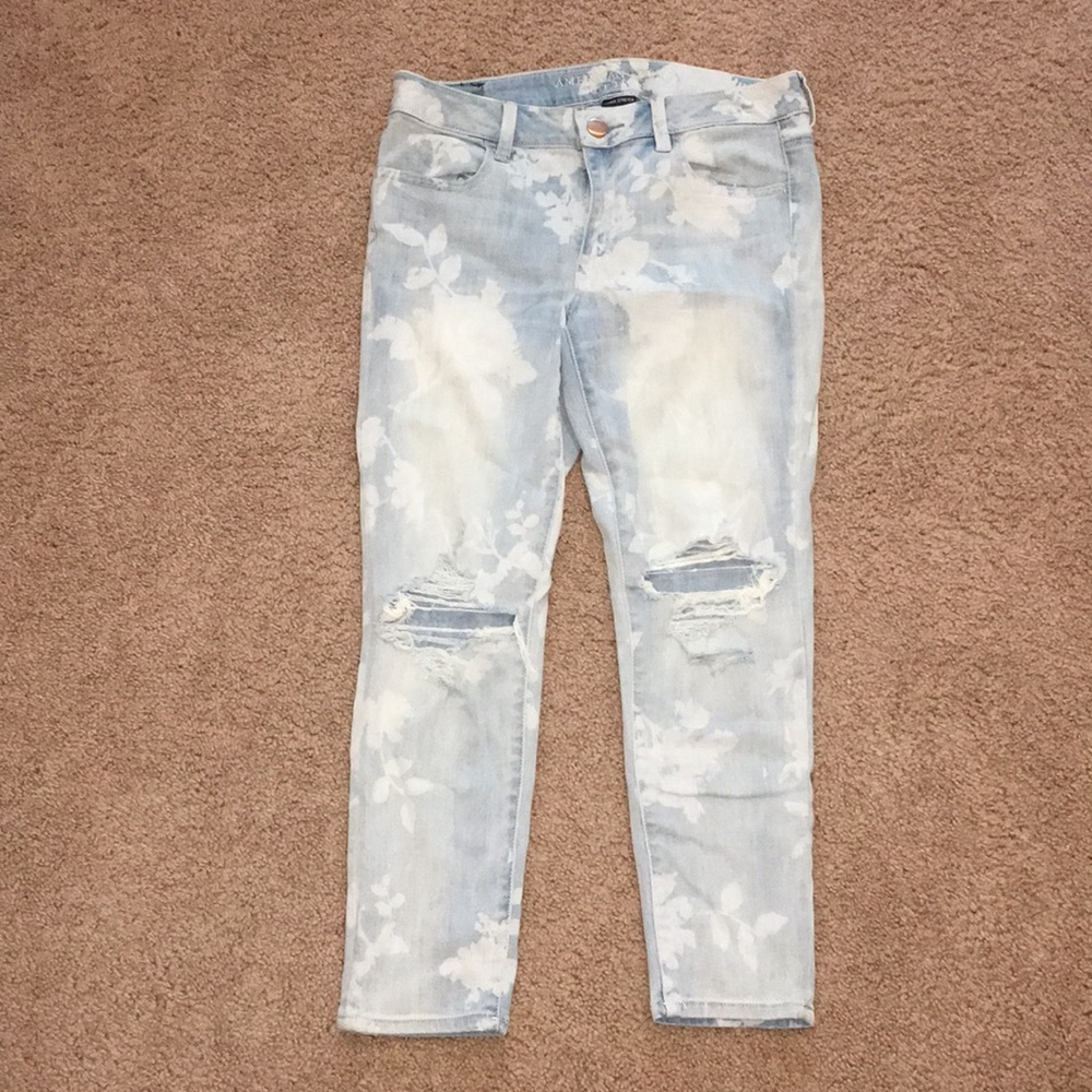 Crop jeans